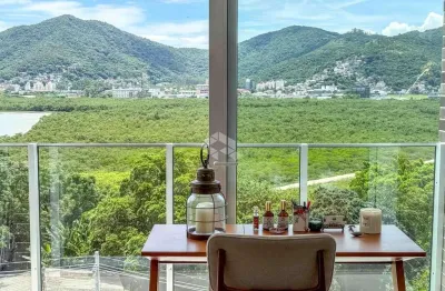 Apartamento com 3 suítes vista para o mar e lazer completo no joão paulo florianópolis