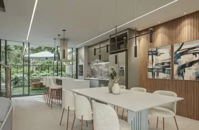 Casa com 3 suítes e churrasqueira no residencial reserva santa mônica florianópolis