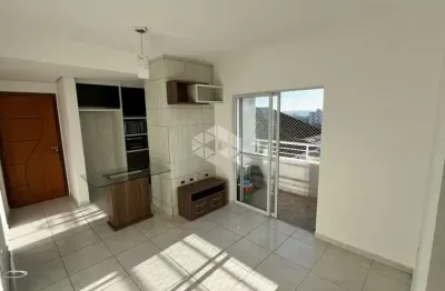 Apartamento semimobiliado com sacada e churrasqueira 2 quartos e 1 vaga em areias são josé