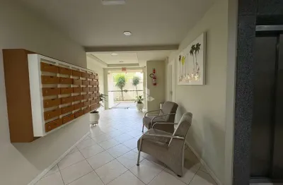 Apartamento semimobiliado com 2 quartos e sacada no córrego grande próximo à ufsc