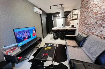 Apartamento 1 quarto 1 vaga de garagem mobiliado com lazer completo