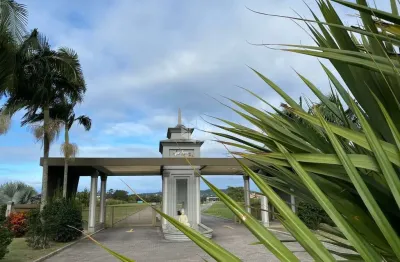 Terreno a venda  de alto padrão de frente para a represa - condomínio exclusivo em campo duna, garopaba/sc
