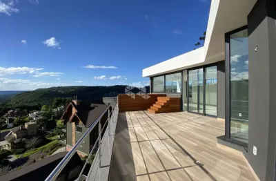 Casa em condomínio fechado com 4 quartos à venda na Rua Das Alfazemas, 1000, Bavaria, Gramado