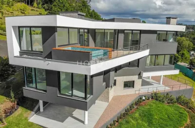 Casa em condomínio fechado com 4 quartos à venda na Rua Das Alfazemas, 1000, Bavaria, Gramado