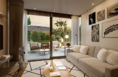 Apartamento de 2 dormitórios (1 suítes),  51,50m² em gramado, a 5 minutos da rua coberta