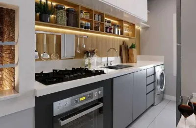 Apartamento 2 dormitório, 1 vaga, em canela com 100 meses para pagar
