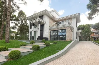 Casa 5 suítes, 371m² privativos, no condomínio aspen mountain, em gramado