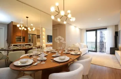Apartamento novo, pronto, 2 dormitórios, mobiliado no bavária em gramado