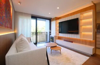 Apartamento novo, pronto, 2 dormitórios, mobiliado no bavária em gramado