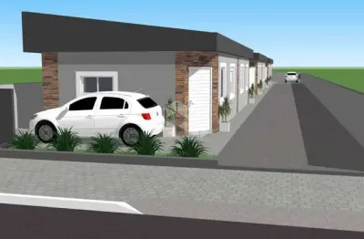 Casa à venda com 2 quartos e 1 vaga no bairro alegria em guaiba