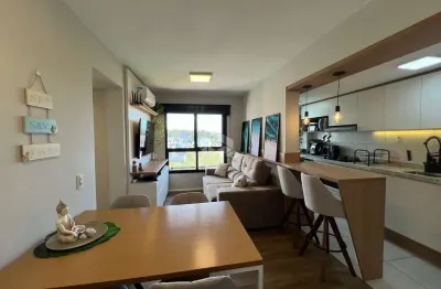 Apartamento à venda 2 quartos e 01 vaga no centro de guaíba em condomínio de luxo