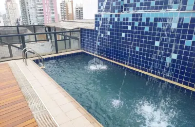 Cobertura duplex de alto padrão no edificio itamaraca com 3 dormitórios e piscina