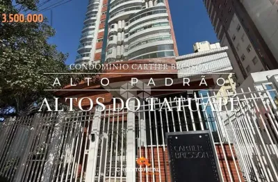 Apartamento de alto padrão no condomínio cartier bresson  altos do tatuapé