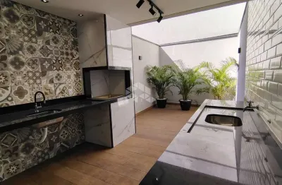 Sobrado novo com acabamento de alto padrão com 3 dorms na penha