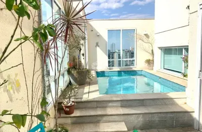 Cobertura duplex 315m² no jardim anália franco - 4 suítes, 4 vagas, condomínio eunice weaver