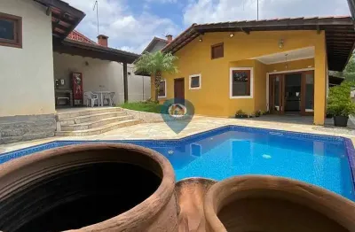 3d(1sts) ótima casa, lareira, piscina e gourmet!- aceita pets
