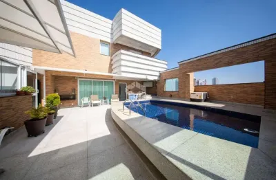 Cobertura 421m² no condomínio villa lobos - 3 suítes (4ª reversível), 6 vagas, jardim anália franco