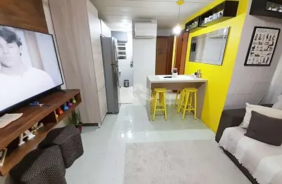 Apartamento 39m² 02 dormitórios, 01 vaga, no bairro mato grande em canoas