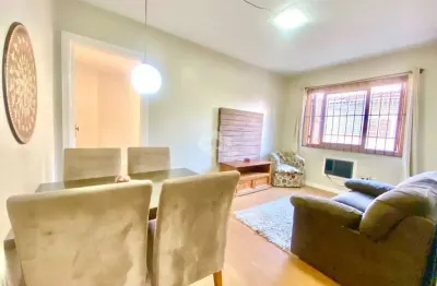 Apartamento de 1 dormitório no térreo com 1 vaga no bairro nossa sra das graças em canoas.