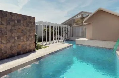 Casa de alto padrão com piscina e spa de hidromassagem no centro de vacaria
