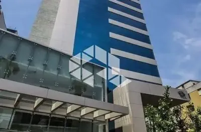 Sala comercial unificada com 84 m² e 2 vagas no bairro Independencia de POA/RS