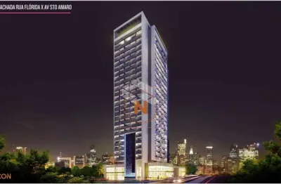 Apartamento com 1 quarto à venda na Avenida Santo Amaro, 3810, Brooklin Paulista, São Paulo