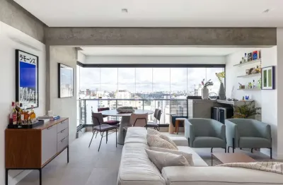 Apartamento imobiliado com 1 quarto e 2 banheiros à venda, 73 m²