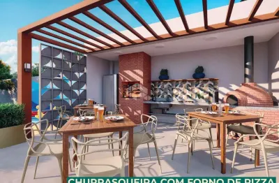 Apartamento de 2 dormitórios e 2 terraços com 36m² no campo belo
