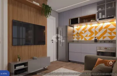 Apartamento com 1 dormitório, varanda e 28m² no jardim danfer