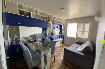 Apartamento 2 dormitórios semi-mobiliado no bairro são geraldo