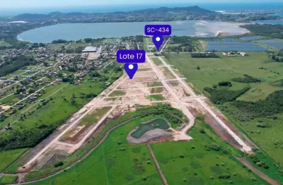 Terreno 300m2 loteamento reserva do lago campo d'una - imbituba/sc