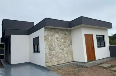 Casa térrea com 3 quartos e acabamento diferenciado à venda no bairro lisboa 3 - são josé/sc
