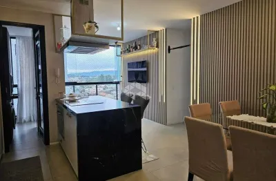 Apartamento mobiliado de 3 quartos à venda no condomínio vivendas home club - são josé/sc