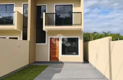 Sobrado 01 com 2 suítes no loteamento novo horizonte - forquilhas