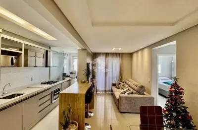 Apartamento à Venda em Palhoça - 2 Quartos | 2 Vagas Cobertas | Sacada com Churrasqueira | Próx. Supermercado Prado