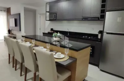 Apartamento mobiliado 2 quartos, região das gaivotas, 500m da praia dos ingleses/sc