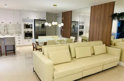 Apartamento com 3 suítes e 2 vagas de garagem em itapema, meia praia