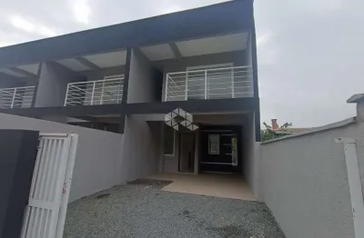 Vendido casa geminada suíte + 1 quarto/dormitório no bairro rio da luz, jaraguá do sul sc