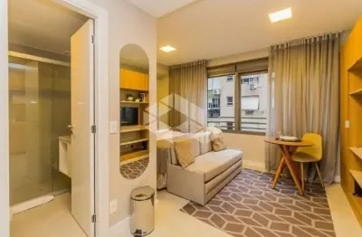 Apartamento studio mobiliado, de 27 m²,  no bairro cidade baixa, em frente ao parque redenção.