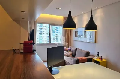 Apartamento à venda no brooklin - 53m² , 1 quarto , 1 vaga de garagem.