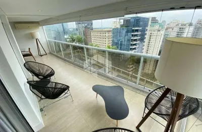 Apartamento moderno e completo na vila olímpia, com 80m², 1 suíte com closet e 2 vagas de garagem.