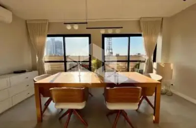 Cobertura maravilhosa no coração dos jardins 85m² 1 dormitorio, 1 suite, 2 banheiros e 1 vaga