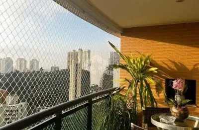 Apartamento 191m² com 4 dormitórios e 3 vagas á venda no morumbi