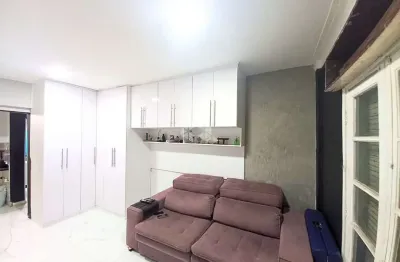 Apartamento com varanda à venda, com 1 quarto e 1 vaga no bairro da bela vista