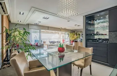 Apartamento á venda alto padrão na vila romana com 206 m², 04 dormitórios, 03 suítes, 03 vagas de garagem!