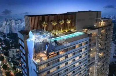 Studio a venda de 27,5 m² compacto, moderno e funcional em moema