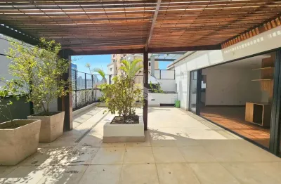 Cobertura penthouse  á venda  136m² com 1 suite 1 escritório e 2 vagas na vila olimpía