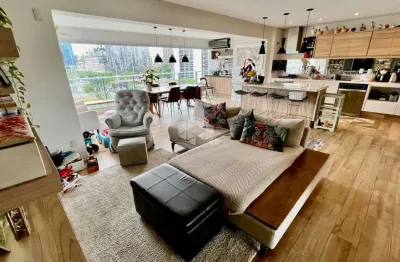 Venda apartamento com 132m -  3 suítes e 2 vagas de garagem no brooklin