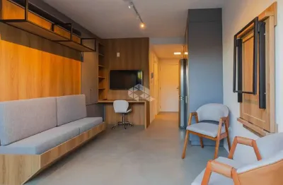Apartamento garden com 40,72m2 decorado e mobiliado no bairro rio branco