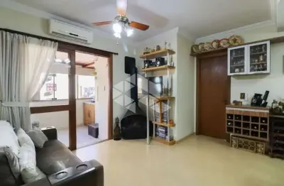 Apartamento mobiliado 2 dormitórios + 01 dependência,c/suíte, 02 vagas - petrópolis
